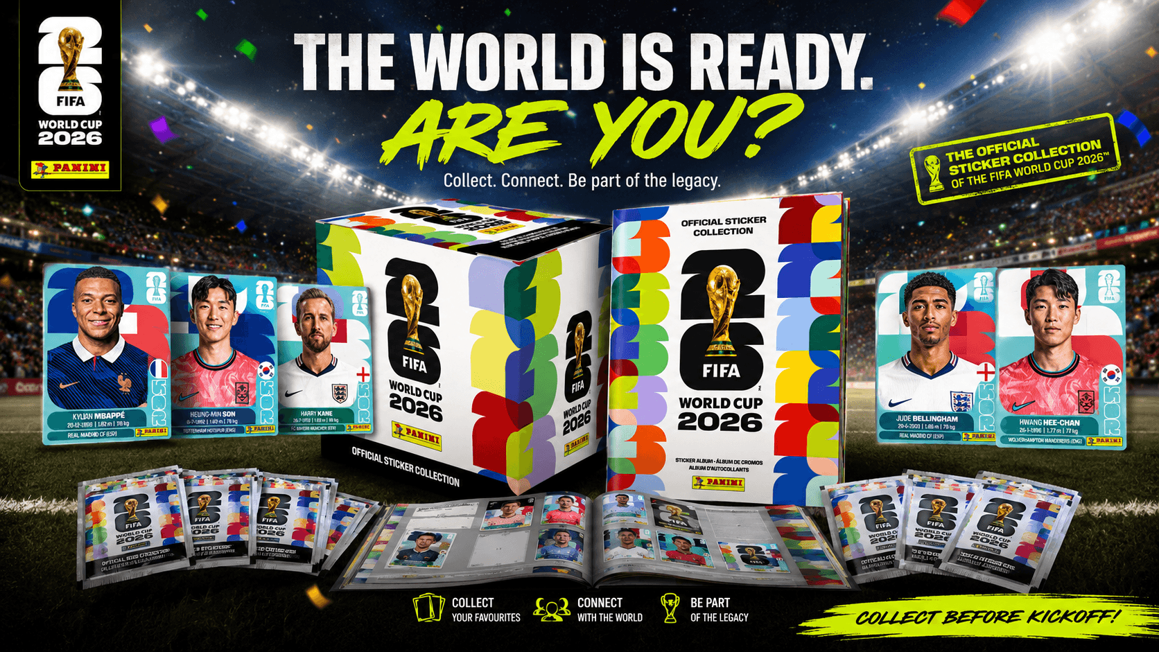 Panini FIFA World Cup 2026 Official Sticker Collection