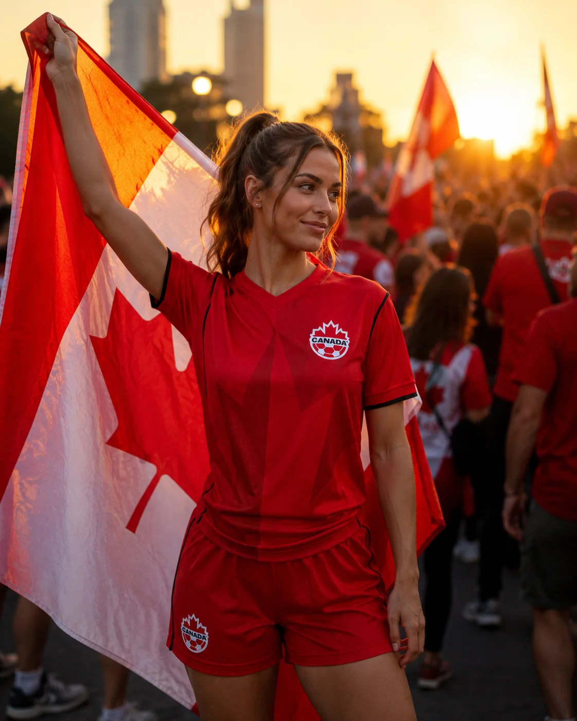 Canada 2026 fan gear — jerseys, caps, and flags for wholesale