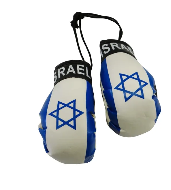 Israel Flag Souvenir Mini Boxing Gloves