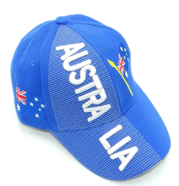Australia Flag 3d Embroidered Cap